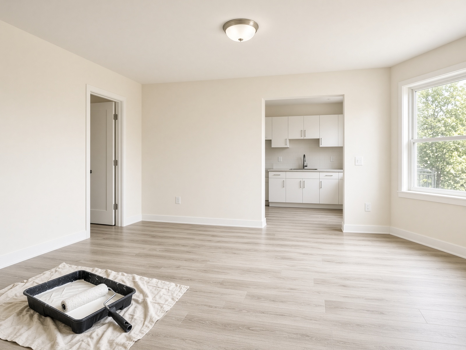 Rental make-ready work in progress