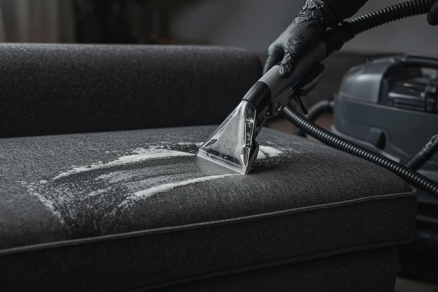 Residential upholstery cleaning